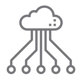 Cloud Hosting Icon