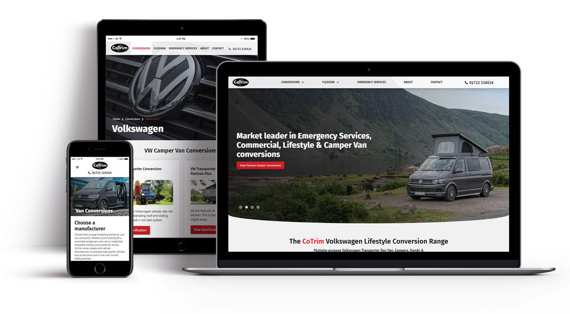 Responsive Web Design for CoTrim