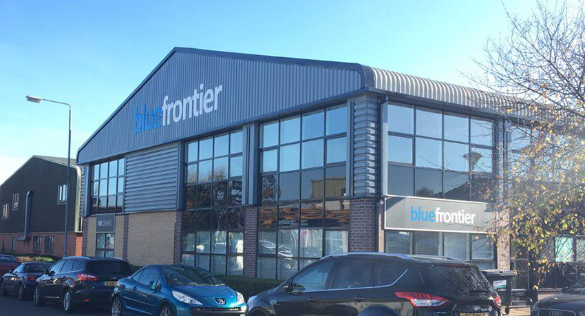 Outside photo of Blue Frontiers office