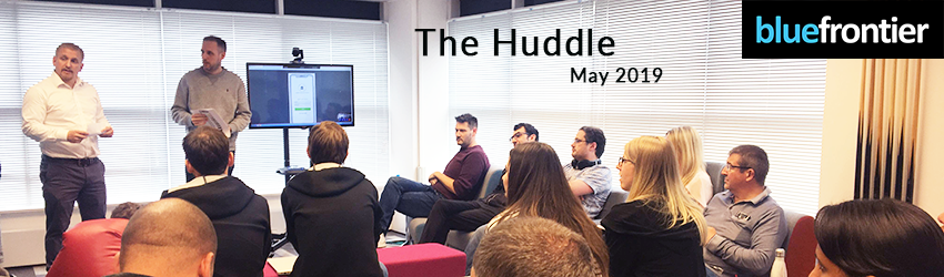 Huddle at Blue Frontier - May 2019