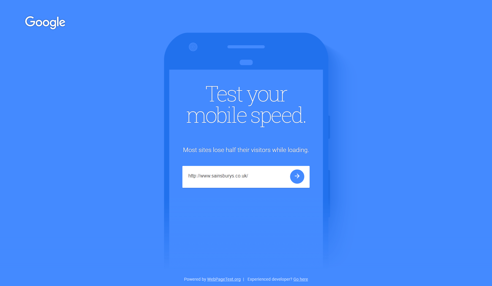 Test Your Mobile Speed